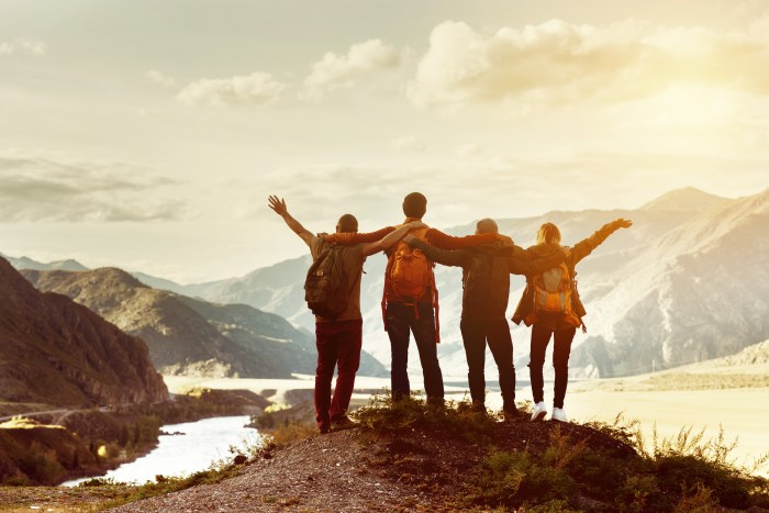 Group travel with friends