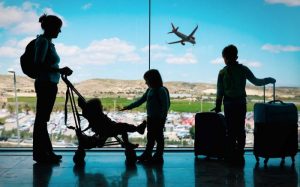 Flying with kids