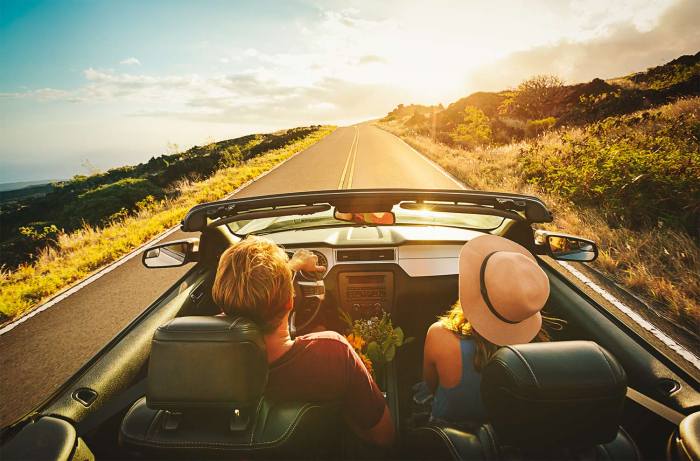 Road trip for couples